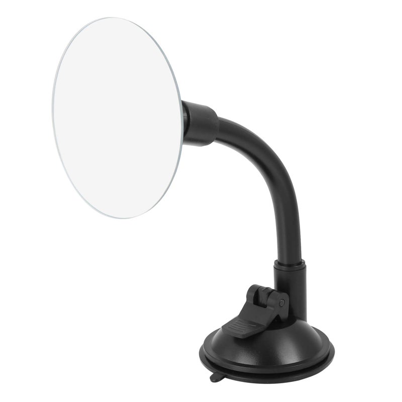 A ABSOPRO Blind Spot Adjustable Car Mirror Rotate Suction Cup Black Arm Rearview Mirror for All Universal Vehicles - Image 1